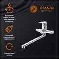 Orange Sofi 2.0 M46-211cr однозахватный универсальный смеситель с поворотным изливом 350 мм, керамичеким дивертором и душевыми аксессуарами (шланг, лейка, держатель) M46-211cr - фото 6450 Orange Sofi 2.0 M46-211cr однозахватный универсальный смеситель с поворотным изливом 350 мм, керамичеким дивертором и душевыми аксессуарами (шланг, лейка, держатель) M46-211cr - фото 6450