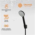Orange Loop M26-100b однозахватный ванно/душевой смеситель с душевыми аксесуарами (шланг, лейка, держатель). Цвет:чёрный M26-100b - фото 6460 Orange Loop M26-100b однозахватный ванно/душевой смеситель с душевыми аксесуарами (шланг, лейка, держатель). Цвет:чёрный M26-100b - фото 6460