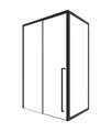 Timo Душевая дверь TDSS-150/03C-8R, раздвиж 1500*2000, проф черный, стекло проз 8 мм T59R