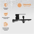 Orange Lutz M04-300b смеситель c душевым гарнитуром, черный M04-300b