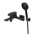 Orange Lutz M04-300b смеситель c душевым гарнитуром, черный M04-300b