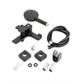 Orange Lutz M04-300b смеситель c душевым гарнитуром, черный M04-300b
