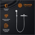 Orange Lotos M32-100cr  ванно/душевой  двухзахватный смеситель с душевыми аксесуарами (шланг, лейка, держатель) M32-100cr