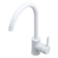 1Life (OneLife by Orage) P04-001w Полимерный смеситель для кухни, 
цвет: белый P04-001w