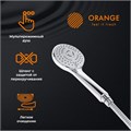 Orange Loop M26-311cr. Набор смесителей с душевыми аксессуарами:
1) Смеситель для умывальника, 
2) Смеситель ванно/душевой с душевыми аксессуарами (шланг, лейка, держатель) M26-311cr