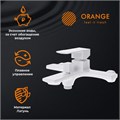 Orange Lutz M04-311w, set 3 in 1 белый:
1) Смеситель для умывальника;
2) Смеситель для ванны/душа;
3) Душевой набор: 3-режимный ручной душ 110 мм с силиконовыми наконечниками, шланг 1500 мм, держатель M04-311w