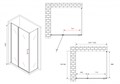 Душевой уголок ABBER Sonnenstrand AG04130S-S75 AG04130S-S75