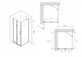 Душевой уголок ABBER Zart AG08100P-S91 AG08100P-S91