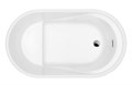 Акриловая ванна ABBER AB9277 белая AB9277