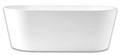 Акриловая ванна ABBER AB9209 белая AB9209