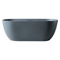 Ванна из искусственного камня ABBER Frankfurt AM9941G серая матовая AM9941G