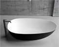 Акриловая ванна ABBER AB9211MB черная матовая AB9211MB