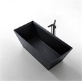 Ванна из искусственного камня ABBER Berlin AM9912B черная матовая AM9912B