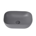 Раковина накладная ABBER Rechteck AC2200MG серая матовая AC2200MG