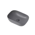 Раковина накладная ABBER Rechteck AC2200MG серая матовая AC2200MG