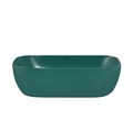 Раковина накладная ABBER Rechteck AC2200MBG темно-зеленая матовая AC2200MBG