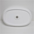Раковина накладная ABBER Stein AS2632 белая матовая AS2632
