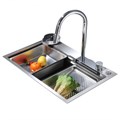 Кухонная мойка ABBER Wasser Kreis AF2194 хром AF2194 - фото 73716