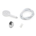Orange LM53w Душевой набор белый матовый: 3- режимный ручной душ 110 мм с силиконовыми наконечниками, шланг 1500 мм, настенный держатель LM53w