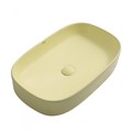 Раковина накладная ABBER Rechteck AC2209MY желтая матовая AC2209MY