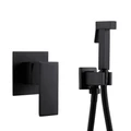 Смеситель ABBER Daheim AF8225B с гигиеническим душем, черный матовый AF8225B