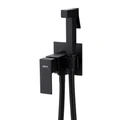 Смеситель ABBER Daheim AF8226B с гигиеническим душем, черный матовый AF8226B