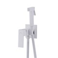 Смеситель ABBER Daheim AF8226W с гигиеническим душем,белый матовый AF8226W - фото 74688