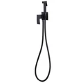 Смеситель ABBER Wasserfall AF8625B с гигиеническим душем, черный матовый AF8625B
