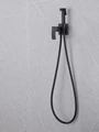 Смеситель ABBER Wasserfall AF8625B с гигиеническим душем, черный матовый AF8625B