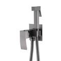 Смеситель ABBER Wasserfall AF8625NG с гигиеническим душем, оружейная сталь AF8625NG