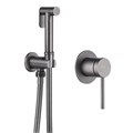 Смеситель ABBER Emotion AF8825NG с гигиеническим душем, никель AF8825NG - фото 74866
