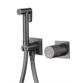 Смеситель ABBER Rund AF8725NG с гигиеническим душем, никель AF8725NG - фото 75046