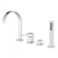 Смеситель ABBER Wasserfall AF8613 на борт ванны, хром AF8613 - фото 75133