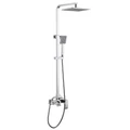 Душевая стойка ABBER Wasserfall AF8616L с изливом, хром AF8616L