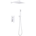 Душевая система ABBER Daheim AF8219W скрытого монтажа без излива, белая матовая AF8219W - фото 75213