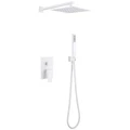 Душевая система ABBER Daheim AF8219W скрытого монтажа без излива, белая матовая AF8219W