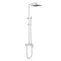 Душевая стойка ABBER Daheim AF8220WL без излива, белая матовая AF8220WL