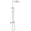 Душевая стойка ABBER Daheim AF8260L с термостатом без излива, хром AF8260L