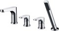 Смеситель ABBER Eleganz AF8313 на борт ванны, хром AF8313 - фото 75982