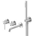 Смеситель ABBER Wasser Kreis 316 AF8130BST для ванны скрытого монтажа, брашированная сталь AF8130BST - фото 76165