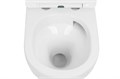 Унитаз ABBER Bequem AC1100T подвесной белый, безободковый, смыв торнадо AC1100T