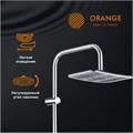 Orange S10cr душевая система без смесителя, хром S10cr