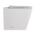 Унитаз ABBER Rechteck AC1211 приставной белый, безободковый AC1211