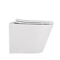 Унитаз ABBER Bequem AC1102MW подвесной белый матовый, безободковый AC1102MW