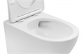 Унитаз ABBER Bequem AC1100TMW подвесной белый матовый, безободковый, смыв торнадо AC1100TMW