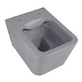 Унитаз ABBER Rechteck AC1201MG подвесной серый матовый, безободковый AC1201MG