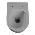 Унитаз ABBER Bequem AC1103MG подвесной серый матовый, безободковый AC1103MG Унитаз ABBER Bequem AC1103MG подвесной серый матовый, безободковый AC1103MG