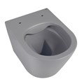 Унитаз ABBER Bequem AC1102MG подвесной серый матовый, безободковый AC1102MG