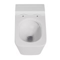 Унитаз ABBER Rechteck AC1202P подвесной белый с импульсным смывом AC1202P
