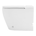 Унитаз ABBER Bequem AC1115P приставной белый с импульсным смывом AC1115P